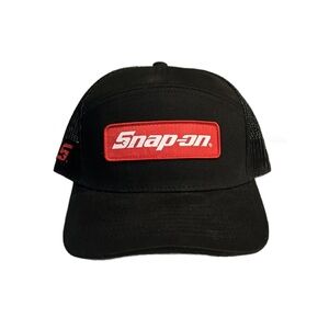 Snap-on Black and Red Trucker Hat